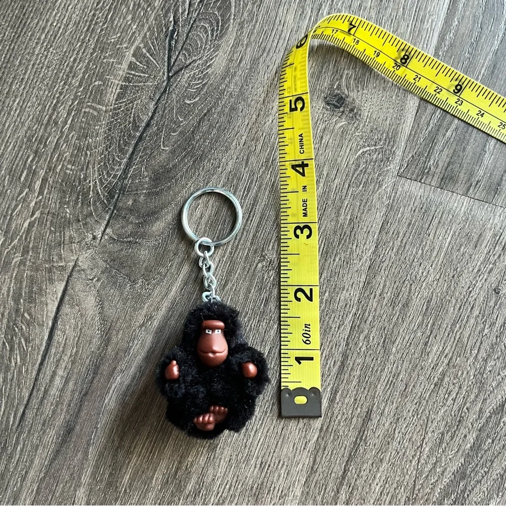 Kipling Daniel Black Gorilla Keychain